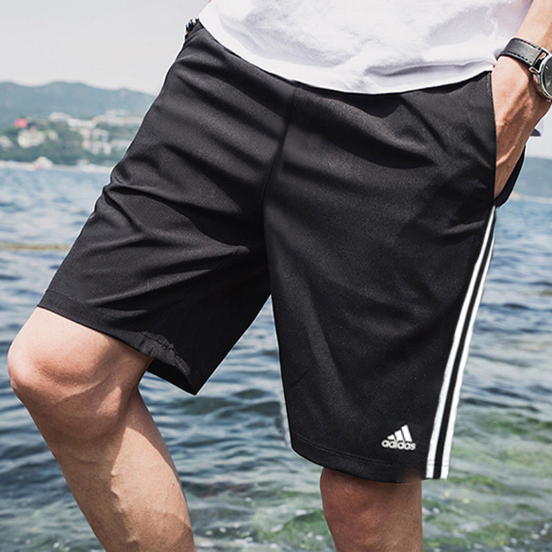 阿迪达斯（adidas）男裤宽松透气运动休闲跑步短裤BK7468