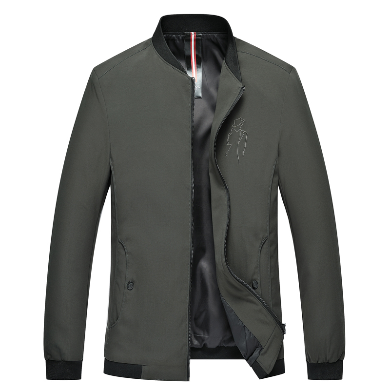 fortei富铤2020秋季男士外套商务休闲中青年上衣夹克衫男装百搭舒适