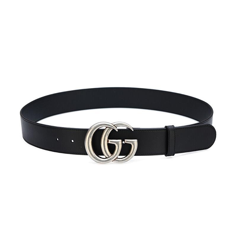 GUCCI 古驰 男士皮革仿古板扣式腰带皮带 397660 AP00N