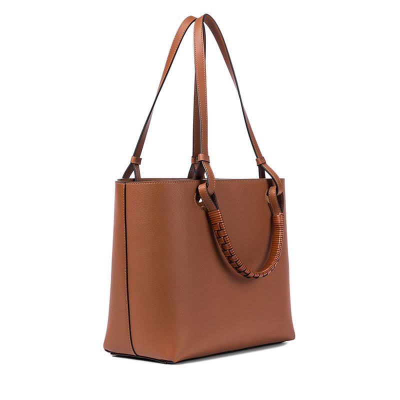 预售 罗意威 LOEWE ANAGRAM 方型LOGO徽标购物袋A717S72X02 女士单肩手提包图片