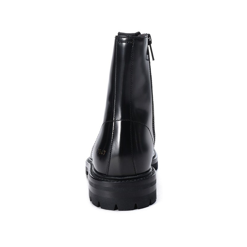 COMMON PROJECTS 女士亮面皮革靴子短靴马丁靴 6077