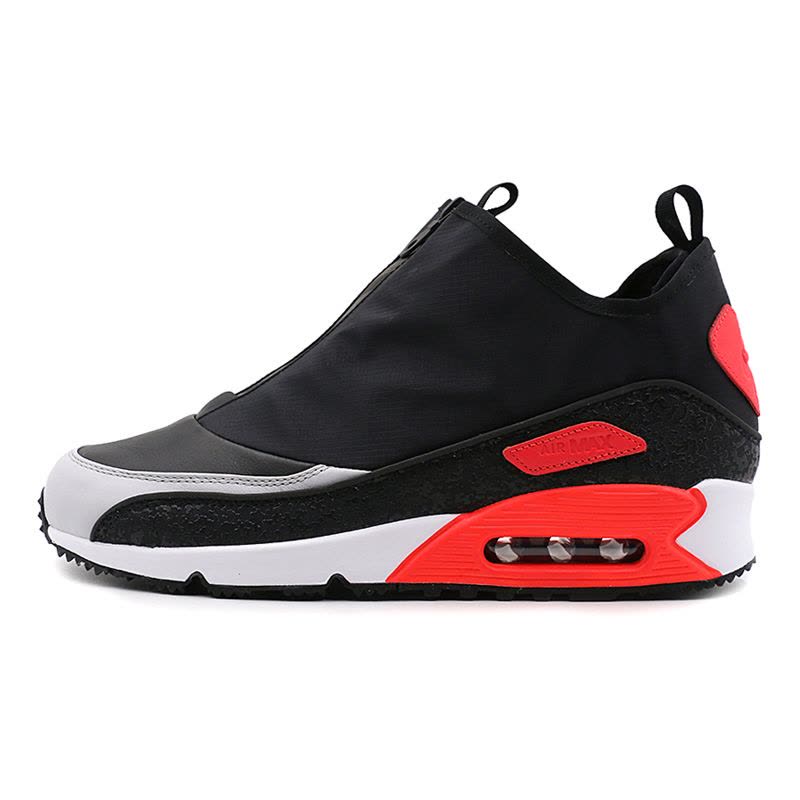 耐克AIRMAX90牛皮面气垫跑步鞋男鞋高帮运动增高858956-002图片