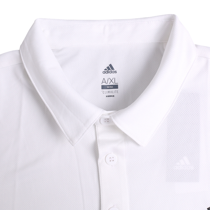 Adidas阿迪达斯短袖男阿迪透气POLO衫运动休闲T恤CV8321