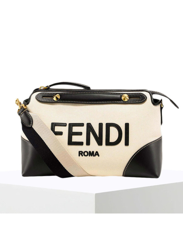 预售 芬迪FENDI BY THE WAY波士顿手柄包 LOGO标识 女士单肩包 8BL146