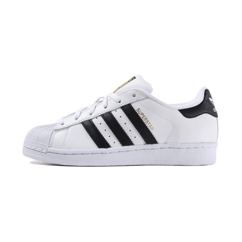 adidas阿迪达斯贝壳头三叶草Superstar 金标小白鞋休闲板鞋C77124