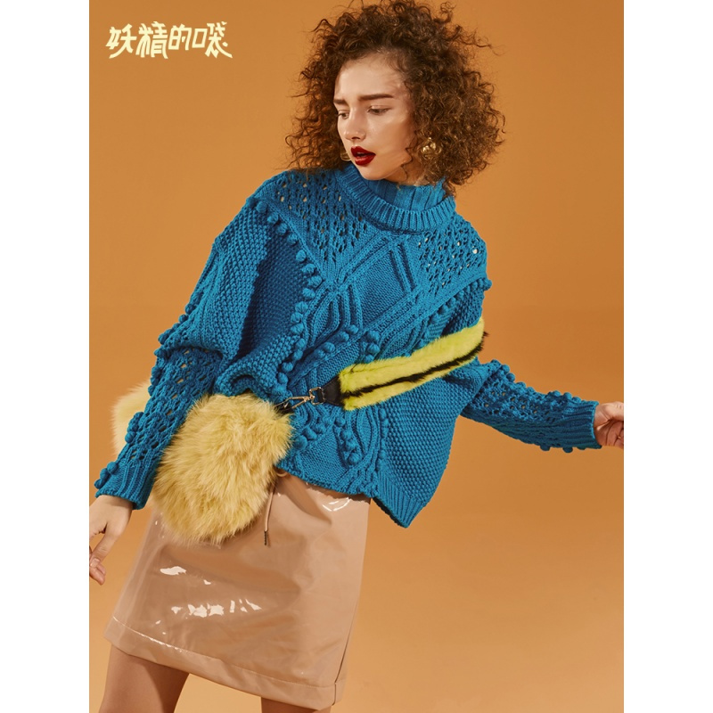 妖精的口袋Y红色修身半身裙女潮秋装2018新款欧货时尚包臀皮裙J
