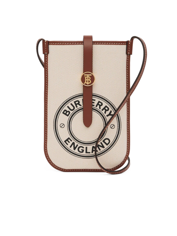BURBERRY 博柏利 手机包 帆布 斜挎包8026609 预售