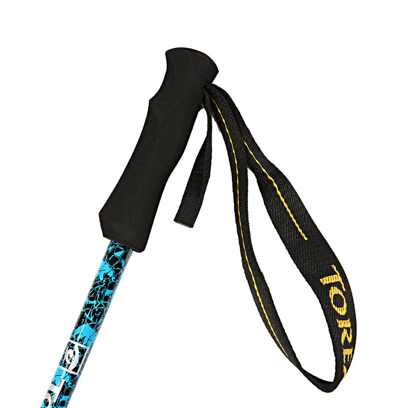 探路者（TOREAD）秋冬户外登山徒步男女通用三节碳纤维登山杖HEKE90043