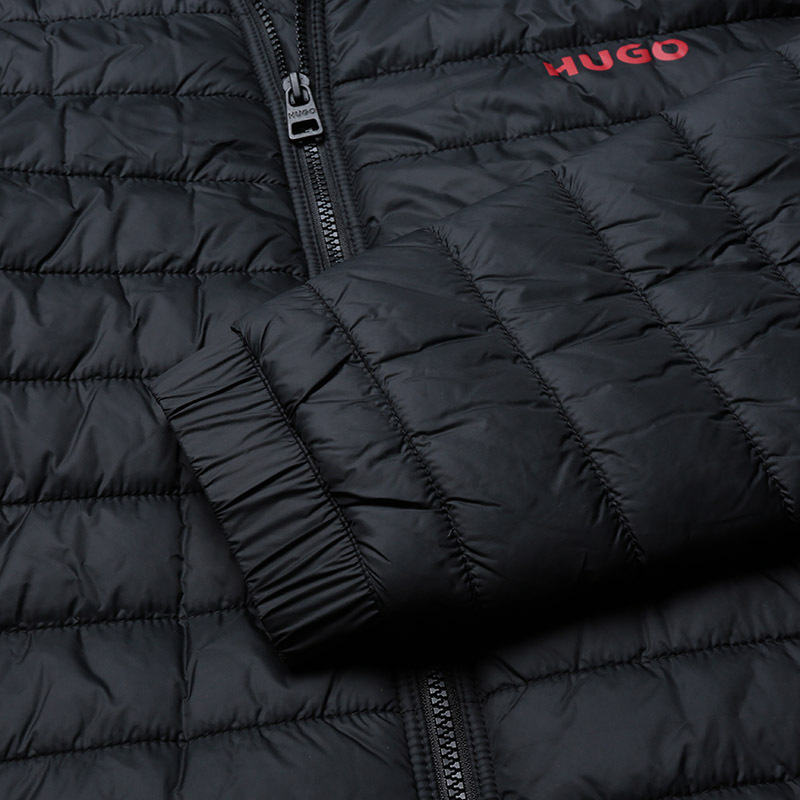 雨果博斯 HUGO BOSS 男士修身薄款棉服夹克上衣外套50468719