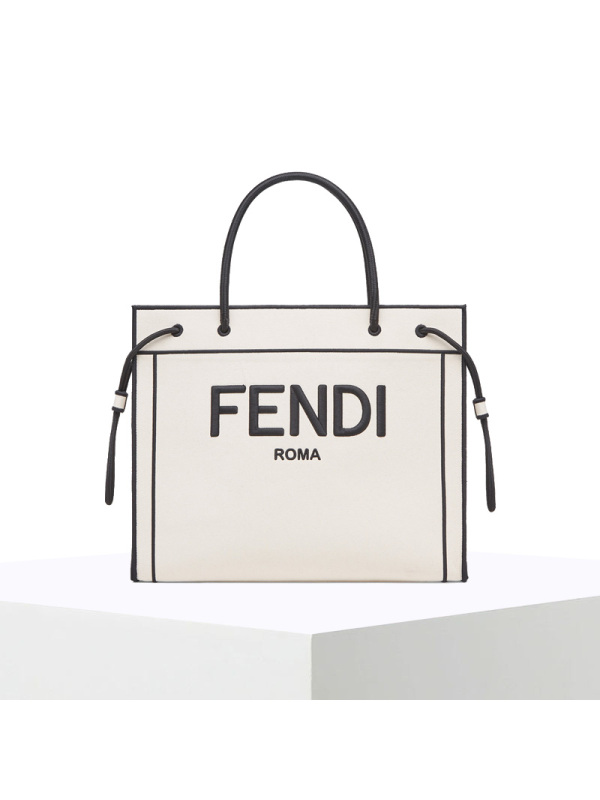 预订 FENDI ROMA TOTE单肩手提包袋 加州天空LOGO 8BH379
