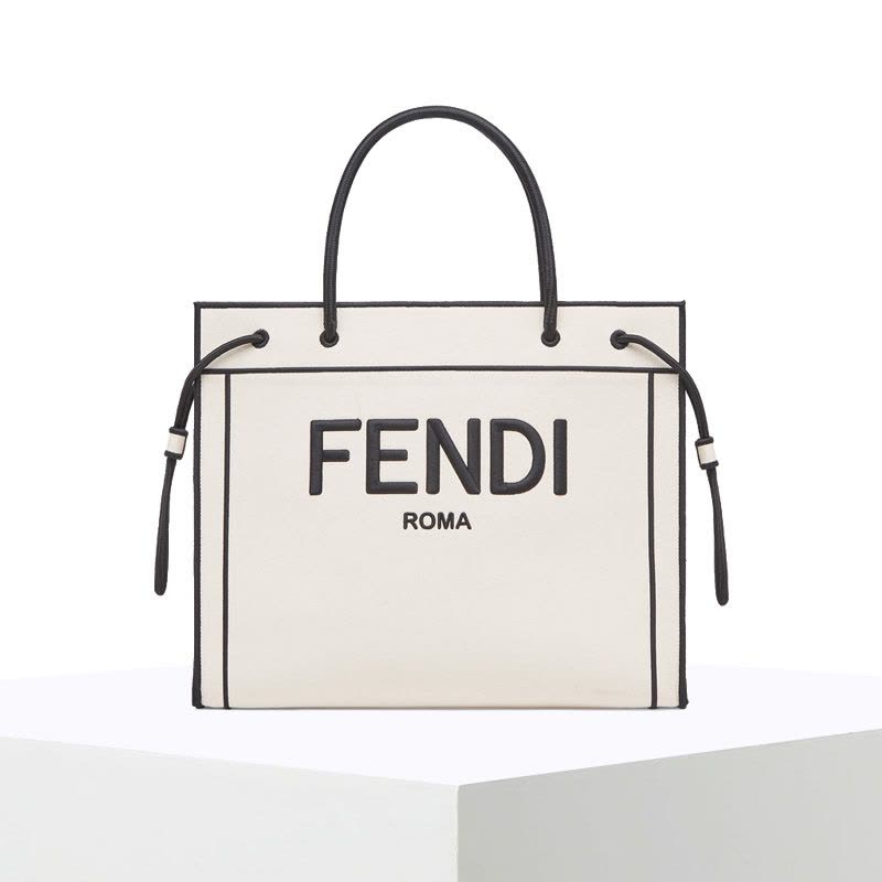 预订 FENDI ROMA TOTE单肩手提包袋 加州天空LOGO 8BH379图片