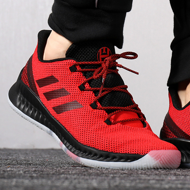adidas阿迪达斯篮球鞋男鞋2019新款哈登战靴低帮休闲运动鞋ee7197