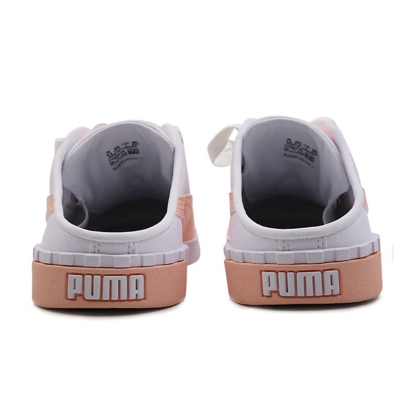 Puma单鞋轻便休闲鞋女Cali Lo Mule半后跟板鞋370484-06图片