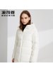 波司登羽绒服女中长款新款休闲连帽冬季保暖外套