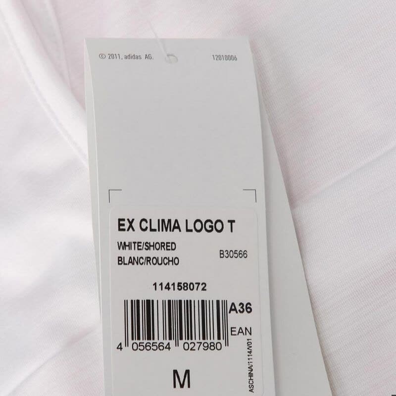 adidas阿迪达斯女T恤运动休闲训练针织透气圆领短袖-B30566图片