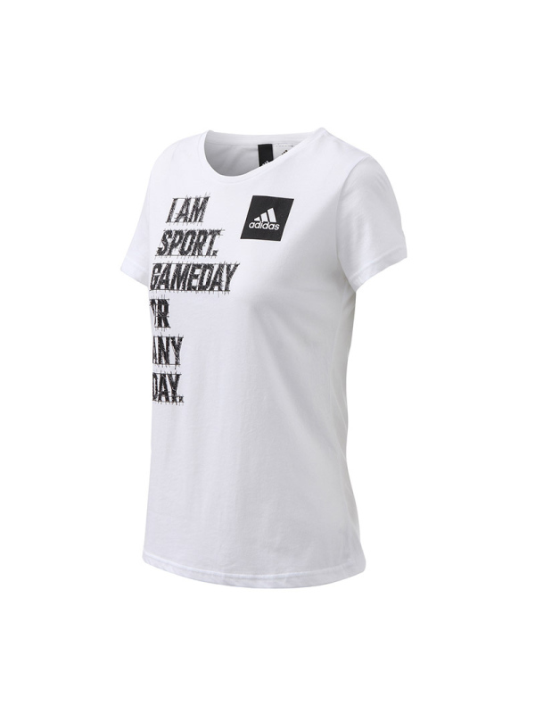 ADIDAS(阿迪)SPORT夏季女子短袖T恤-BP8357
