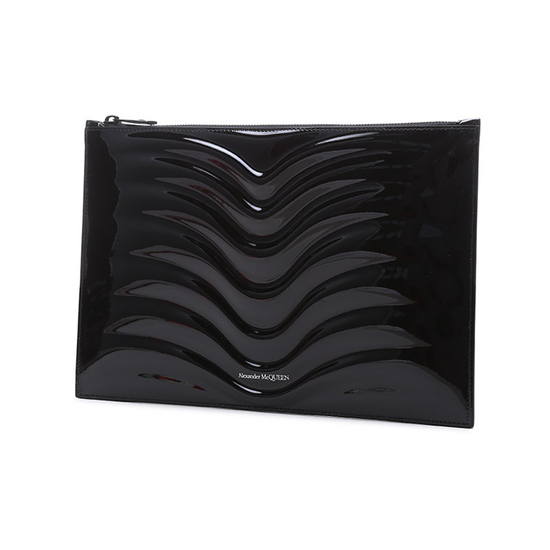 亚历山大·麦昆 ALEXANDER MCQUEEN 男士 皮革手拿包560472 1AAEQ