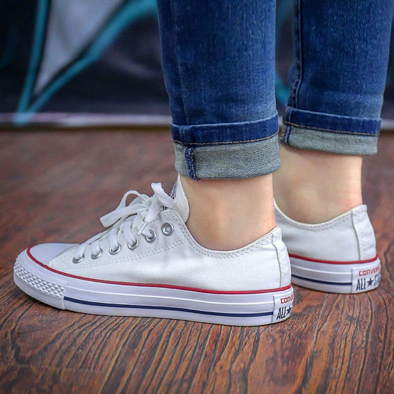 CONVERSE匡威女鞋AllStar经典休闲低帮帆布鞋男板鞋101000图片