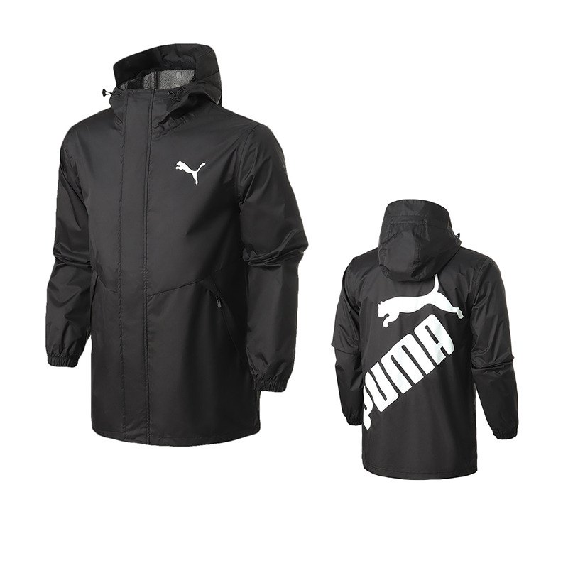 puma彪马男装运动服休闲梭织连帽外套585323