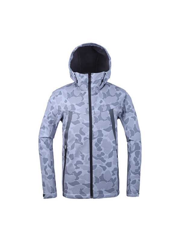 探路者（TOREAD）户外男士运动登山越野出游舒适软壳夹克外套HAEF91043