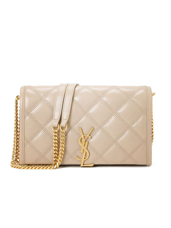 SAINT LAURENT（YSL） BECKY 链条包 字母LOGO 钻石绗缝 585031