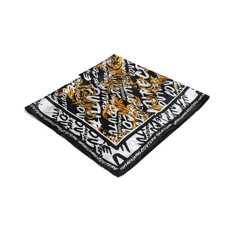 范思哲versacejeanscouture女士桑蚕丝围巾丝巾方巾73ha7h02zg113