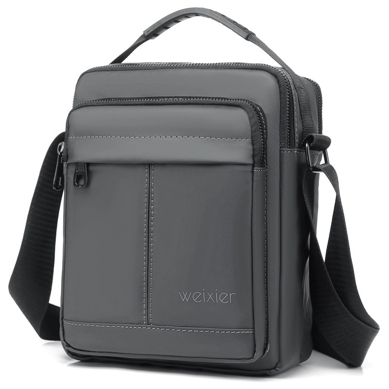 ceba男士包斜挎包商务休闲单肩挂包男款手提小方包防泼水大容量