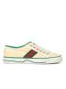 古驰GUCCI Tennis 1977 帆布鞋 经典织带织物606111 男士帆布鞋休闲鞋