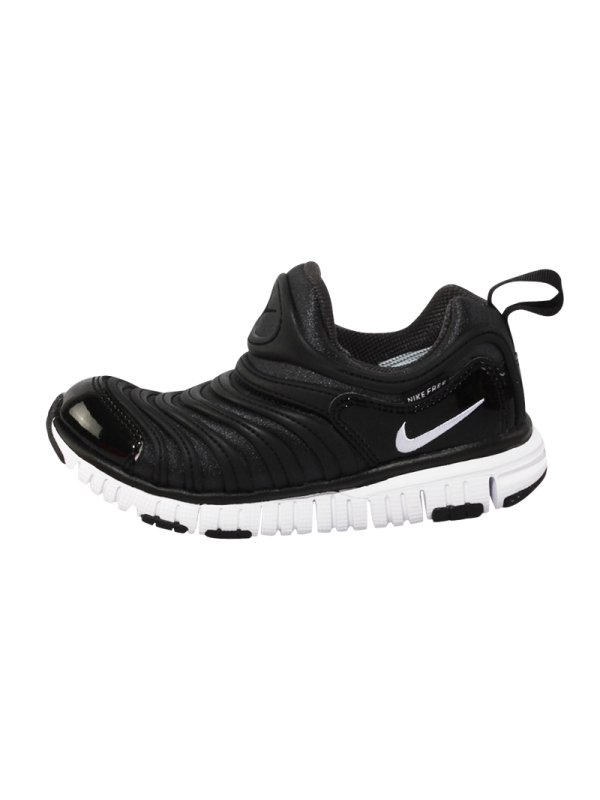 Nike耐克中童毛毛虫男女学生黑色防滑运动鞋343738-013
