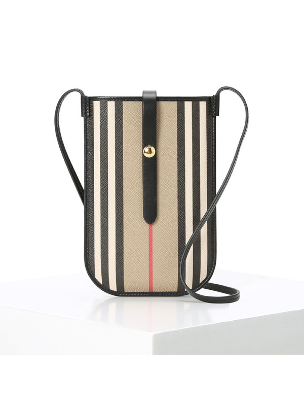 预订BURBERRY 标志性条纹斜挎包 手机保护套（含背带）8026002