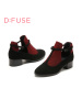 D：Fuse/迪芙斯秋新款深口方跟圆头简约时尚女单鞋DF53114031