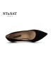 St&Sat/星期六春新商场同款浅口尖头细高跟单鞋女鞋SS81111180