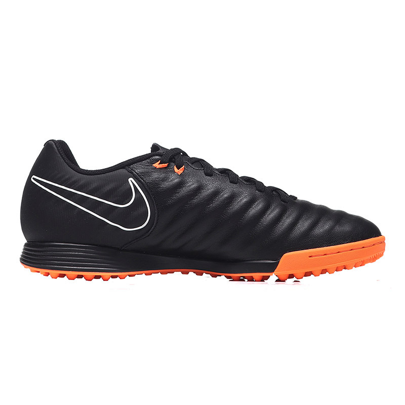 NIKE耐克男鞋足球鞋TF碎钉传奇7足球运动鞋AH7243.. AH7243-080黑+荷兰橙+黑+白