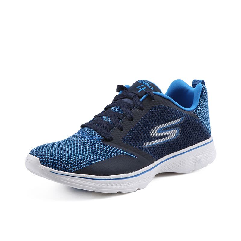 SKECHERS斯凯奇GOWALK4男士轻质绑带健步鞋运动鞋54680图片