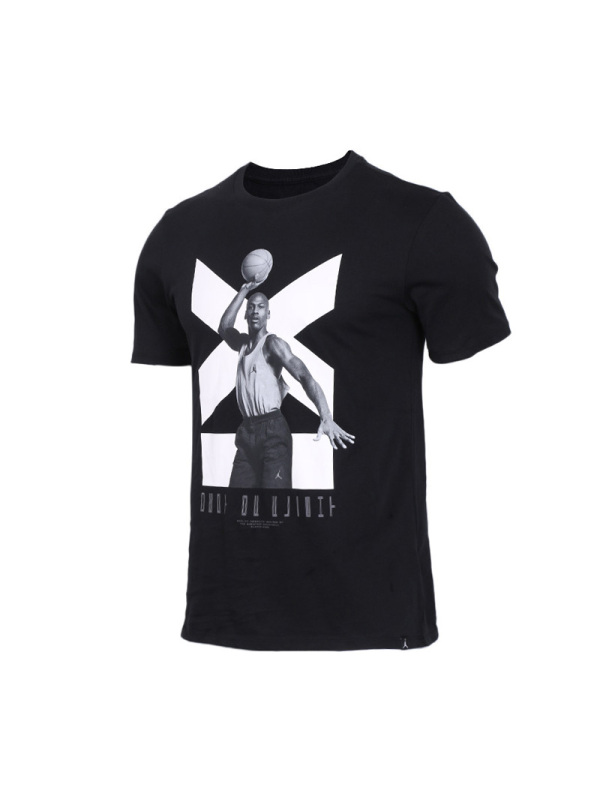 NIKE耐克上衣男装休闲运动舒适T恤半袖圆领短袖916047-010_7