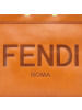 预售 芬迪FENDI SUNSHINE TOTE包大号 字母印字标光面皮 女士手提包 8BH372金扣