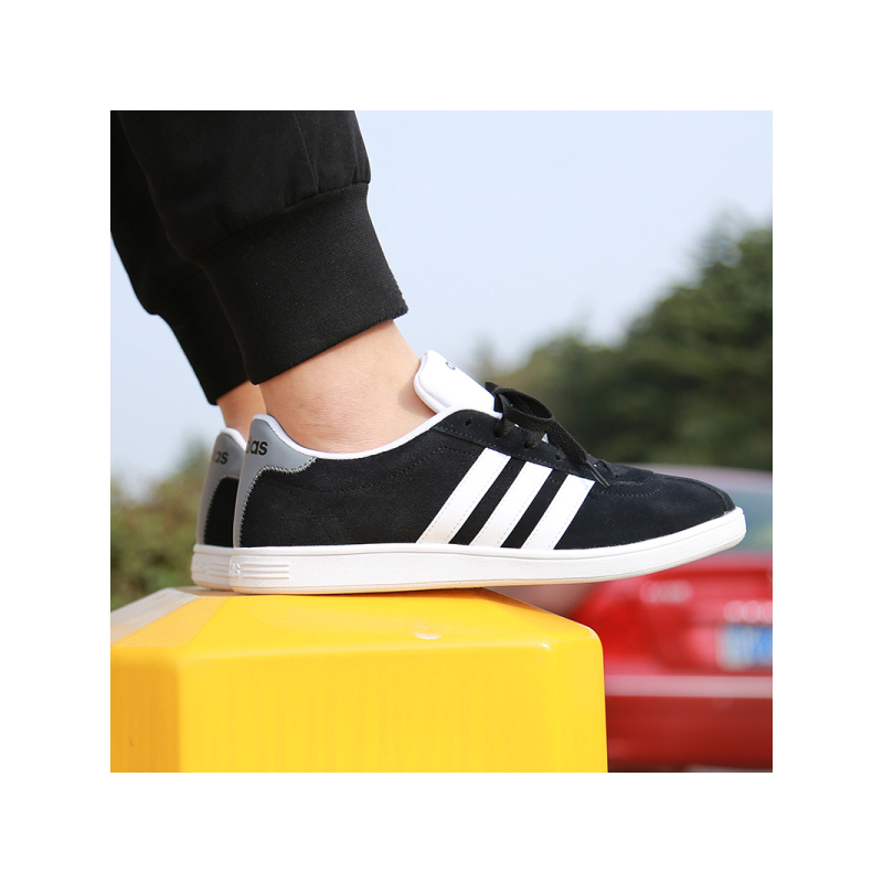 Adidas阿迪达斯NEO男鞋低帮运动鞋耐磨透气休闲鞋板鞋F99137