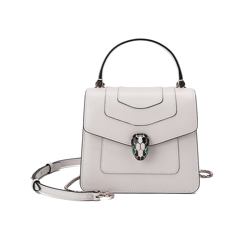 bvlgari宝格丽女士牛皮小号蛇头扣手提单肩斜挎包290572参数