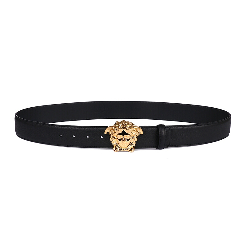 Versace 范思哲 奢侈品 男士皮革板扣皮带腰带 DCU4140 DGOV2