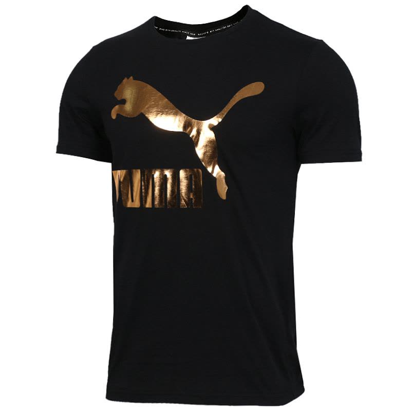 彪马 Logo Tee夏季男子短袖579405-81图片