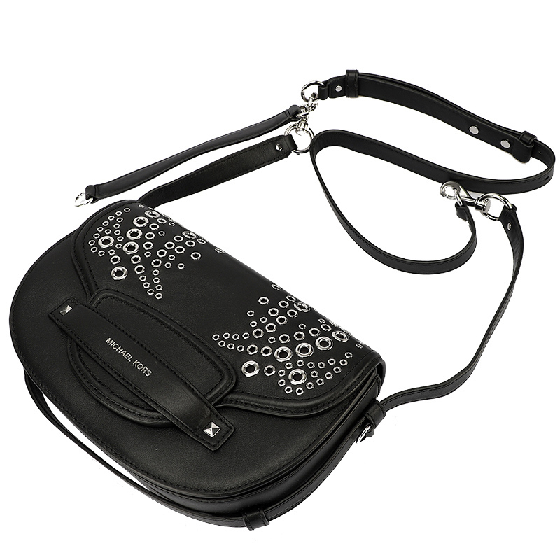 michaelkors迈克科尔斯mk女包经典简约包盖式手提包真皮单肩女斜挎包