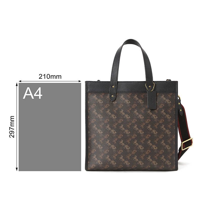 COACH 蔻驰 TOTE包 女士单肩 手提包马车印花织物89143图片