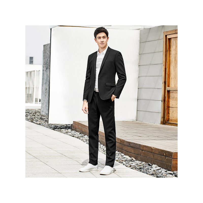 柒牌SEVEN男装西服套装商务休闲职业正装结婚礼服西装