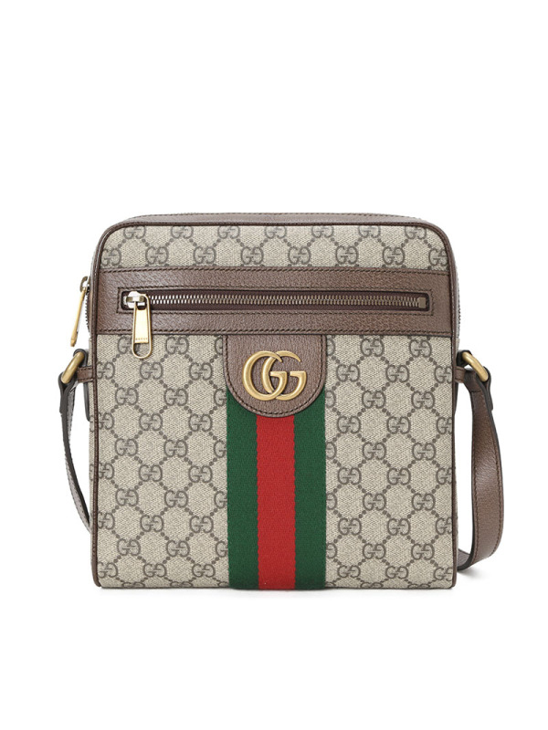 【预定】GUCCI Ophidia GG斜挎邮差包 547926小号 23*24*5.6CM