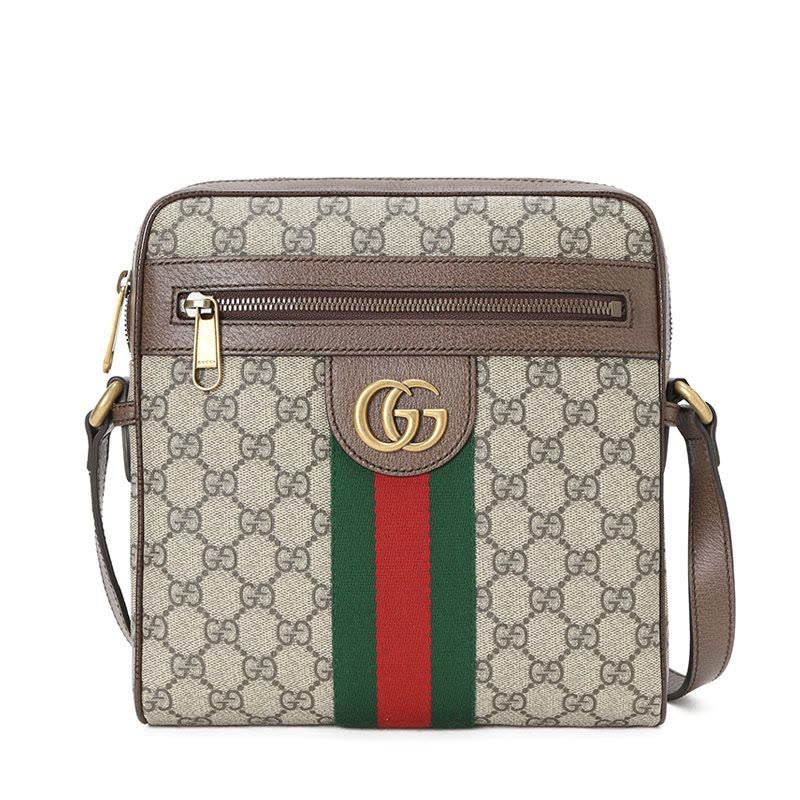 【预定】GUCCI Ophidia GG斜挎邮差包 547926小号 23*24*5.6CM图片