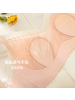 乳胶兔耳朵杯胸罩法式蕾丝内衣无痕薄款大胸显小收副乳无钢圈文胸