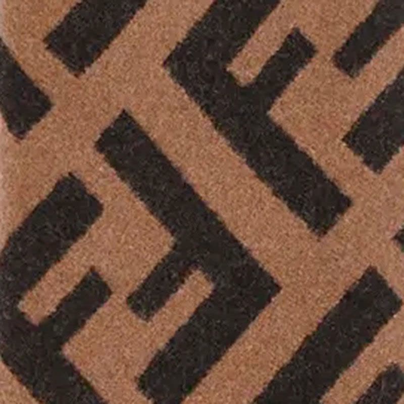 预订FENDI\芬迪 FF经典图案羊绒围巾45*170CM图片