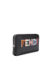 FENDI/芬迪 女钱包拼色铆钉字母长款拉链钱夹 8M0299 18x10x2.5CM