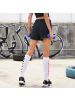 vansydical范斯蒂克运动紧身裤女夏新款防走光假两件健身瑜伽裤吸汗透气速干跑步短裤