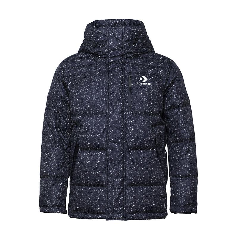 CONVERSE(匡威)Men\’s Down Fill Puffer AOP Jacket冬季男子羽绒服1001932图片